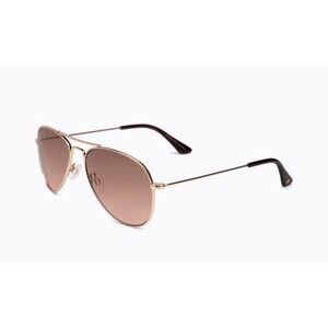Carolina Lemke Sunglasses Gun Gold Light Plus Free Premium Luxury Case CL1830-2